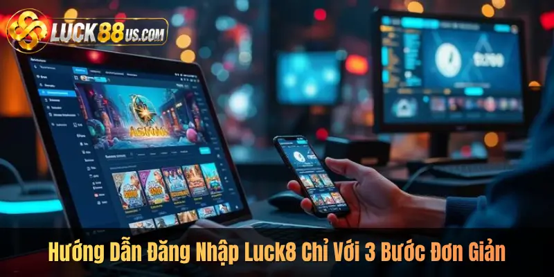 Hướng Dẫn Đăng Nhập Luck8 Chỉ Với 3 Bước Đơn Giản