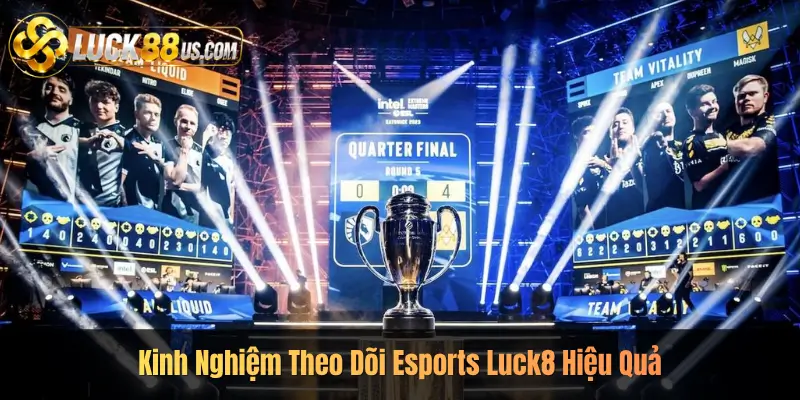 Kinh Nghiệm Theo Dõi Esports Luck8 Hiệu Quả