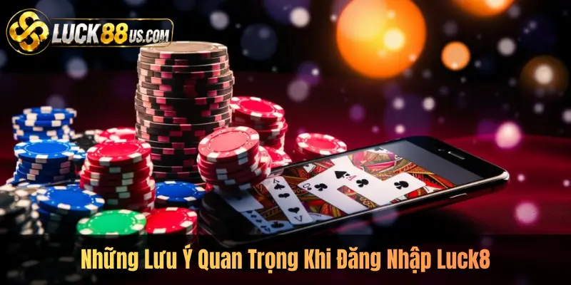 Những Lưu Ý Quan Trọng Khi Đăng Nhập Luck8