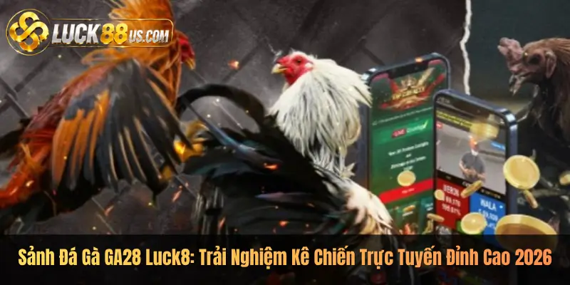 Sảnh Đá Gà GA28 Luck8: Trải Nghiệm Kê Chiến Trực Tuyến Đỉnh Cao 2026