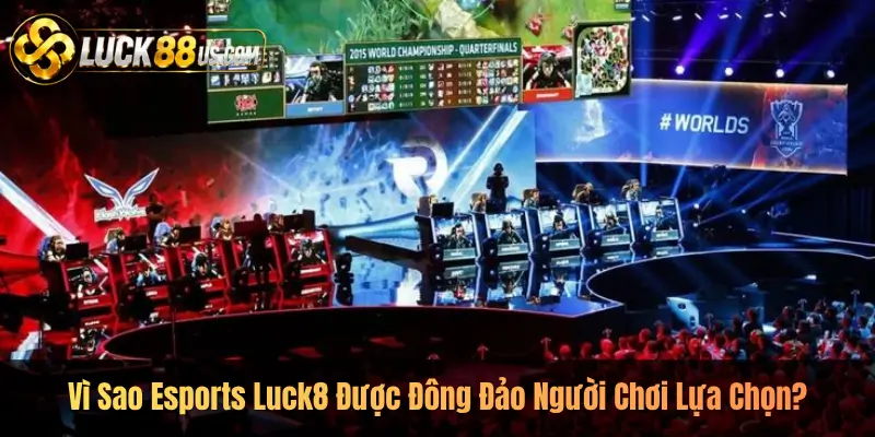 Vì Sao Esports Luck8 Được Đông Đảo Người Chơi Lựa Chọn?